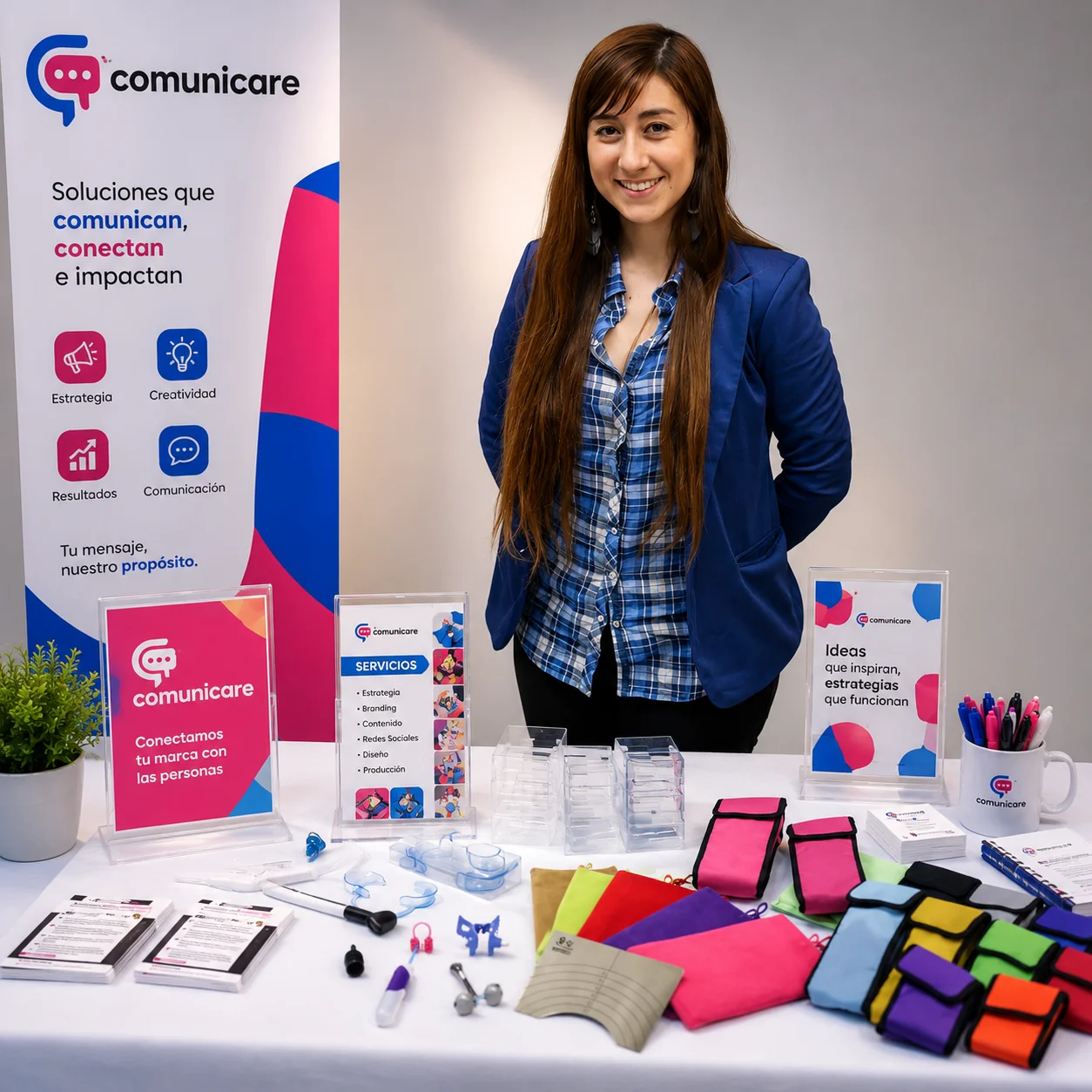 Stand Comunicare en feria de fonoaudiologia