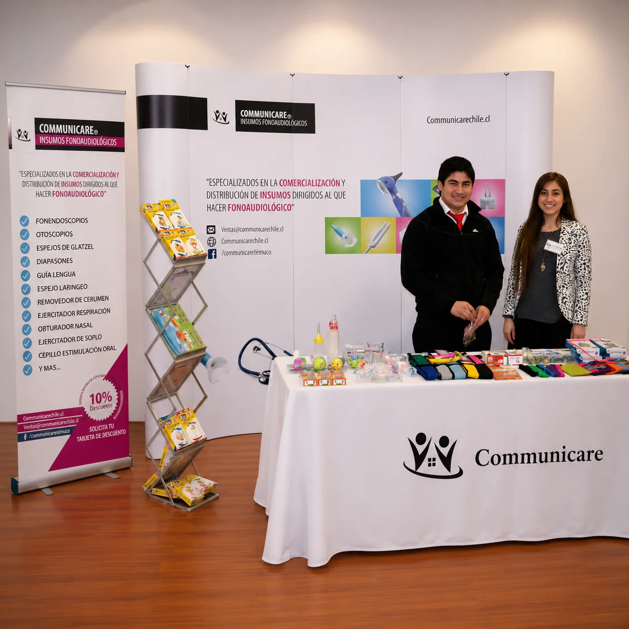 Comunicare en evento de fonoaudiologia