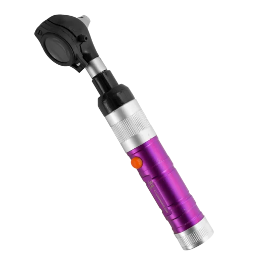 otoscopio-fonoaudiologia-morado Otoscopio Pocket + Diapasón