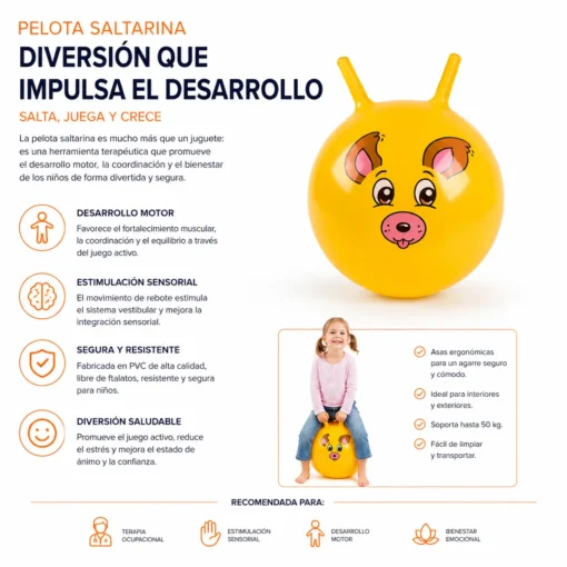 Balón Saltarina Terapia Sensorial