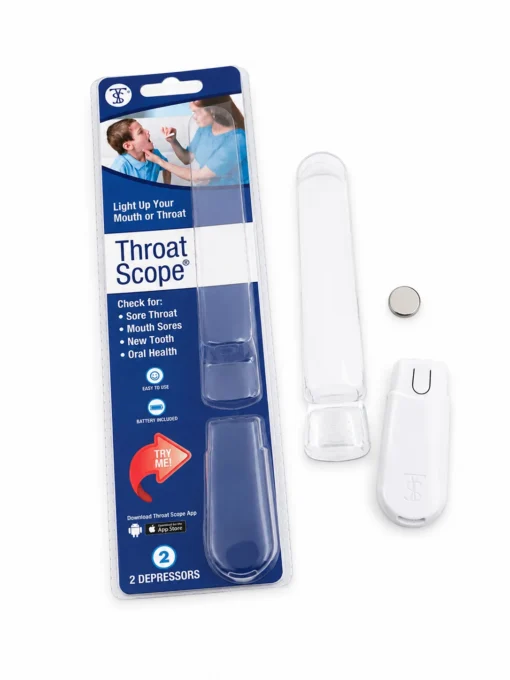 Throat Scope® — Depresor Lingual con Luz LED